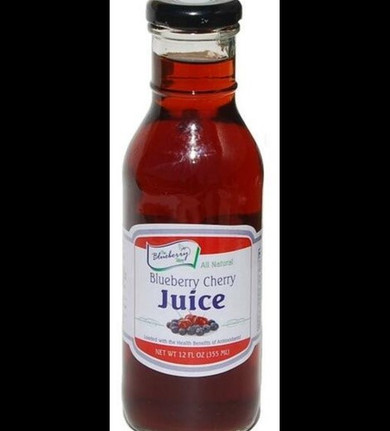 12 oz Blueberry Cherry Juice