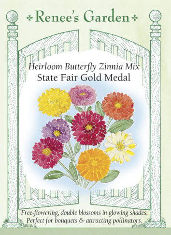 Zinnia State Fair Gold Medal