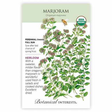 Marjoram Seeds,  Organic