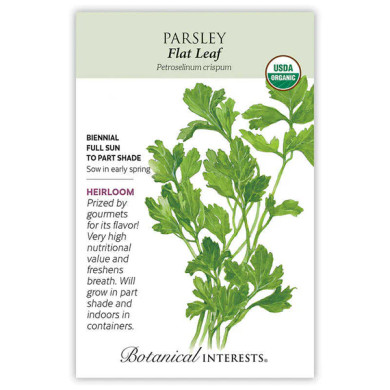 Parsley, Flat Leaf, Organic
