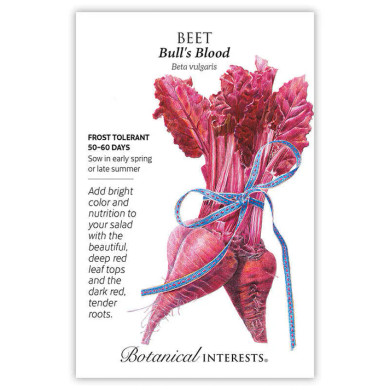 Beet Seeds, Bulls Blood
