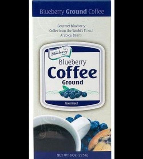 8 OZ BLUEBERRY COFFEE GROUND