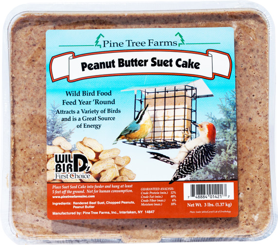 Peanut Butter XL Suet 3lbs.