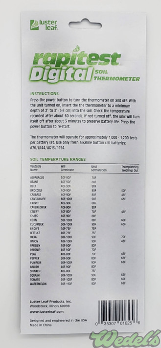 DIGITAL SOIL THERMOMETER