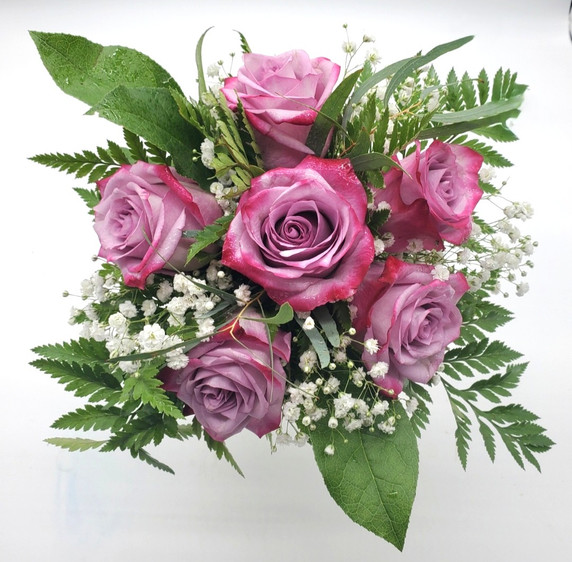 Prom Hand-Held Bouquet  with Roses