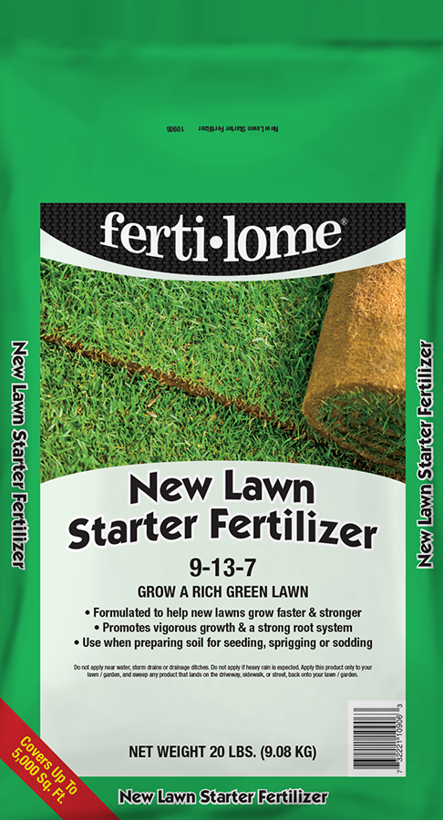 ferti·lome® New Lawn Starter 9-13-7 - 4lb - Granules