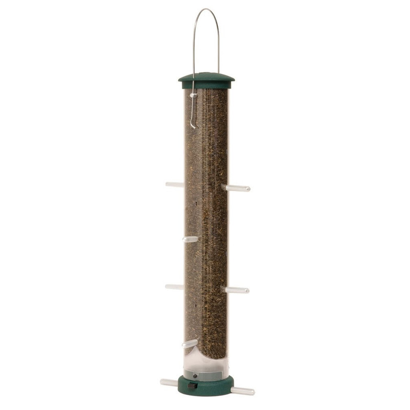 Aspects Large Spruce Green Thistle Quick Clean Bird Feeder