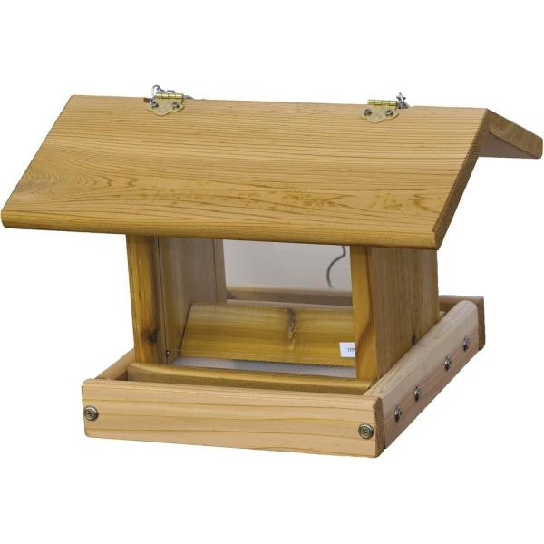 Stovall Small Haning Hopper Feeder with Plastic Floor