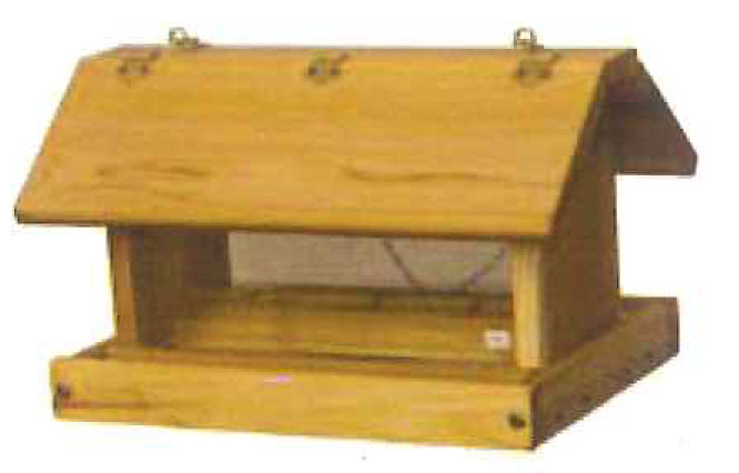 Stovall - Medium Hanging Hopper Feeder with Perforated Plastic Floor
