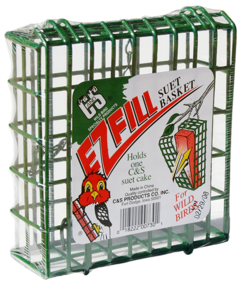 E-Z Fill Suet Basket - Green
