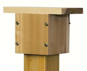 Stovall - 4 x 4 Cedar Cap
