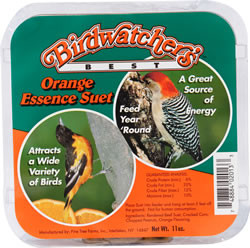 Orange Essence 11 oz. Suet Cake