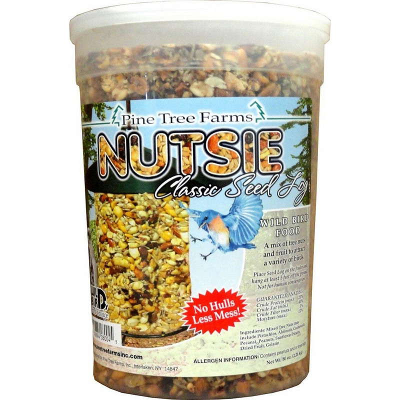 "Nutsie" 40 oz. Seed Log