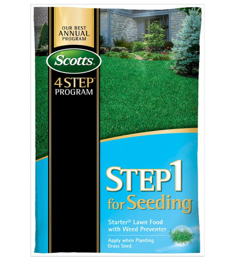 Scotts® STEP® 1 - For Seeding Starter® Lawn Food with Weed Preventer - 5 M