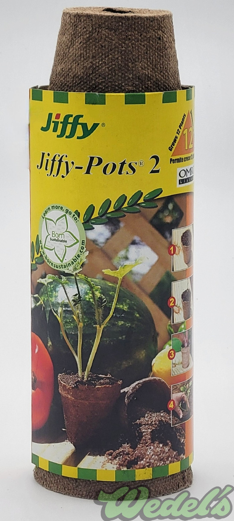 Jiffy Pot Round 2-1/4" (12 Pack)