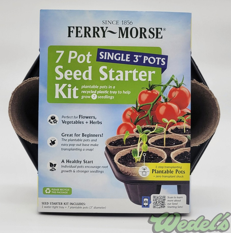 7 Pot Seed Starter Kit