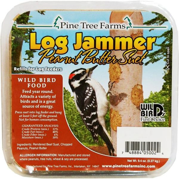 Log Jammers Peanut Butter Suet