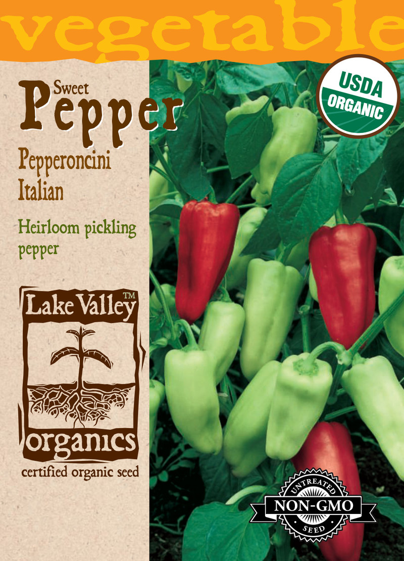 Pepper Sweet Pepperoncini Italian Organic