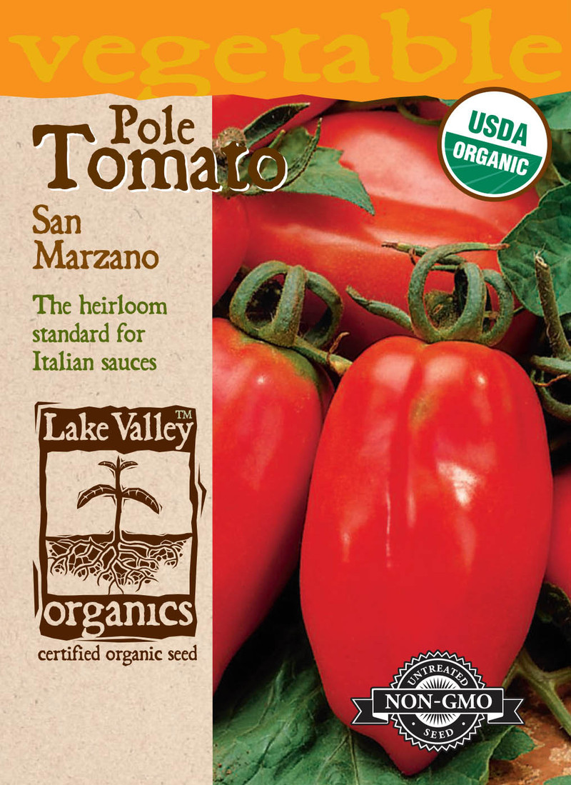 Tomato (Pole) San Marzano Organic