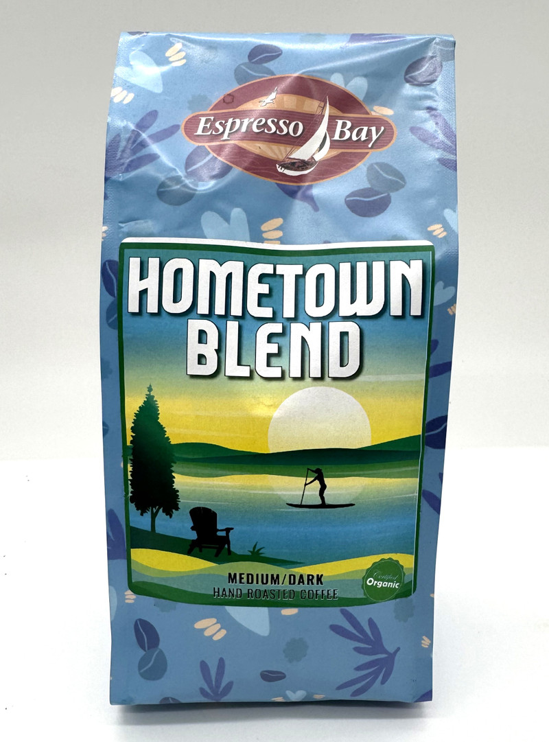 Espresso Bay Hometown Organic Ground Coffee, 12oz