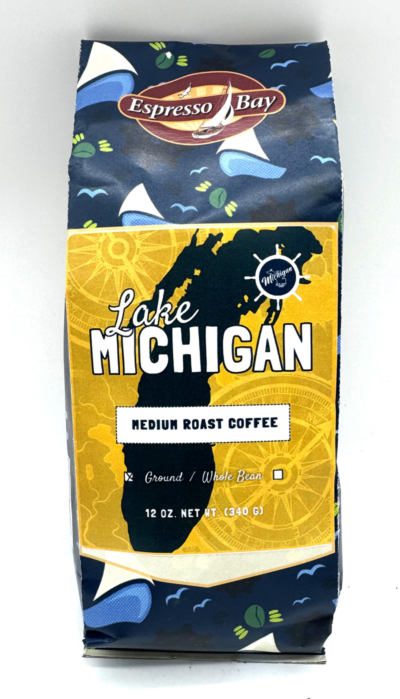 Espresso Bay Lake Michigan Ground Coffee, 12oz
