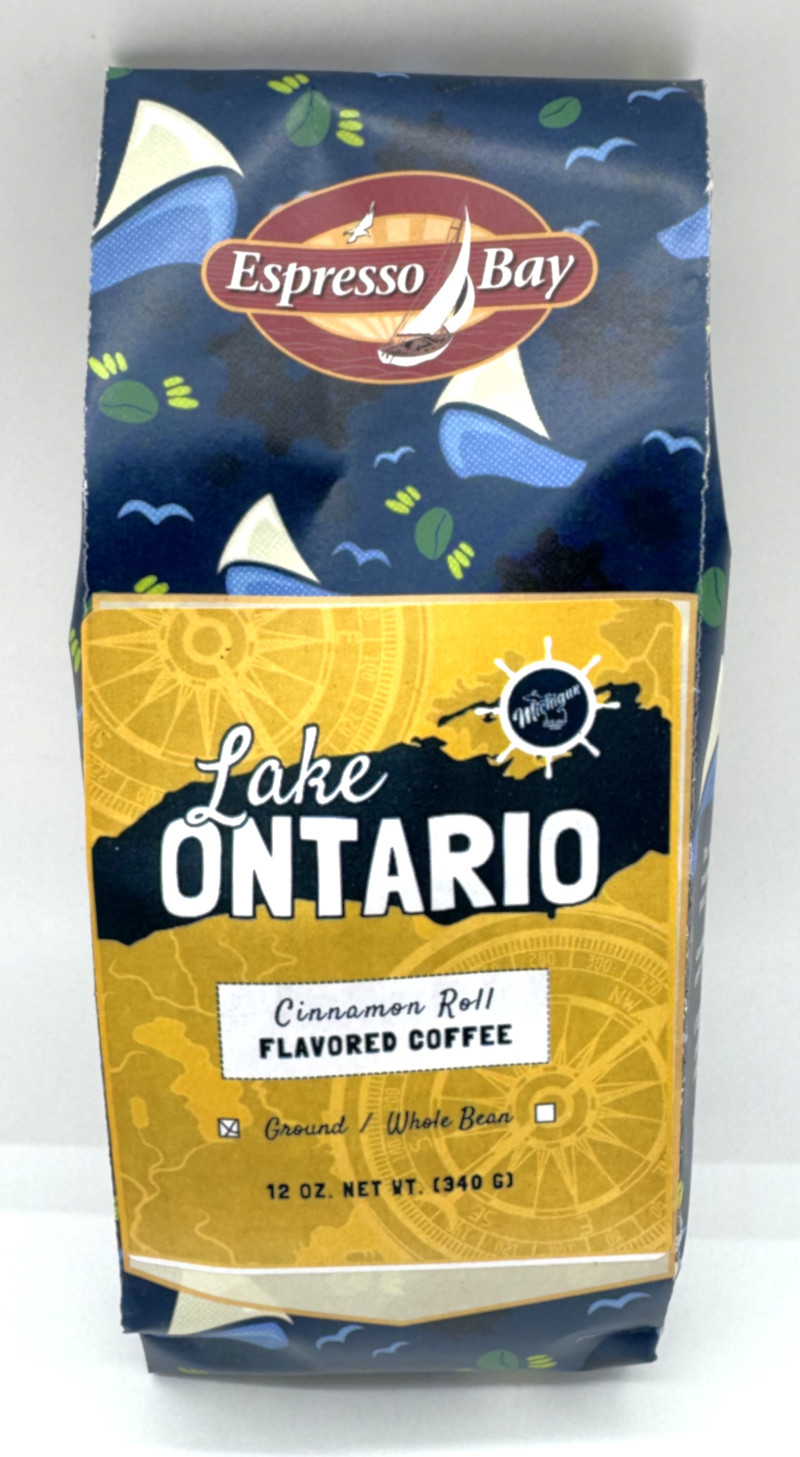 Espresso Bay Lake Ontario Ground Coffee, 12oz