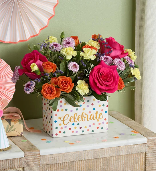 Celebrate the Day Flower Bouquet TM
