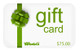 $75.00 gift card