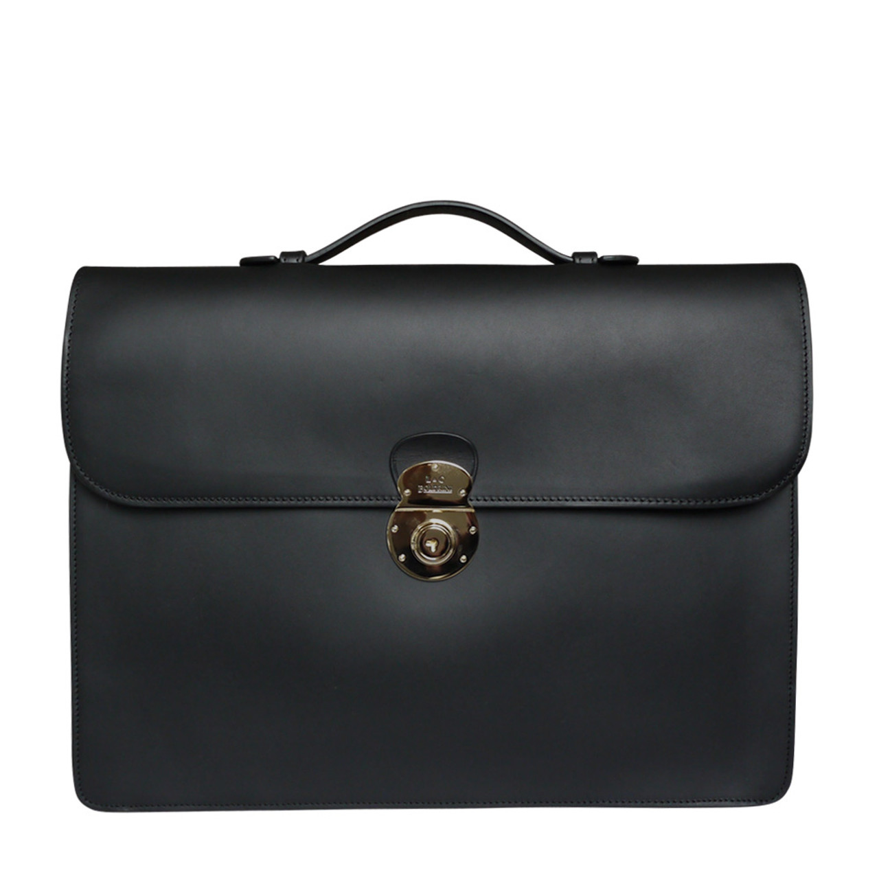 SLOW TRADITIONAL bono flap briefcase BK 【91%OFF!】 - バッグ