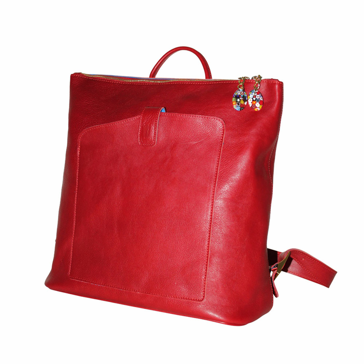 Terrida Veneto Italian Leather Slim Laptop Bag