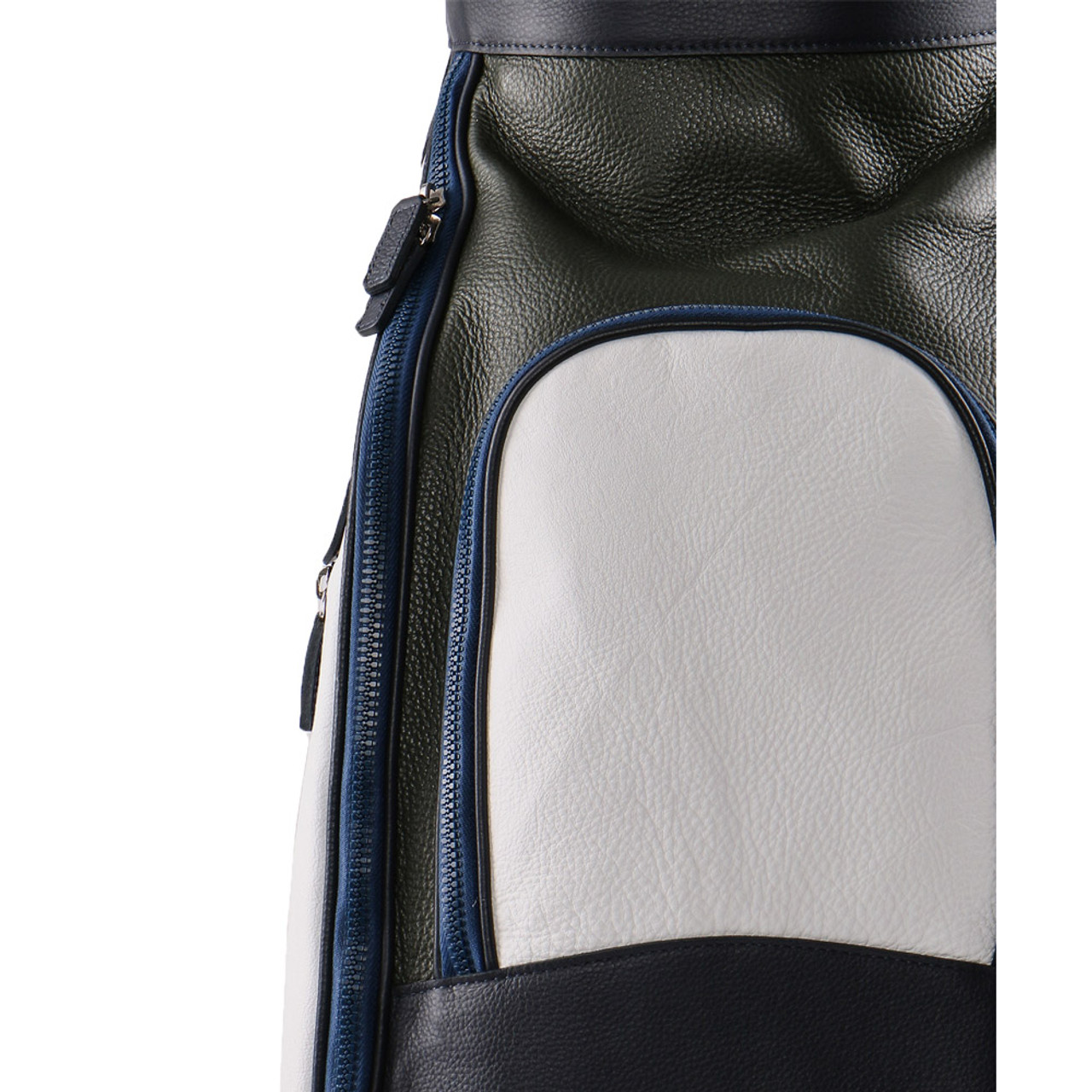 Terrida Veneto Italian Luxury Leather Golf Bag - Red