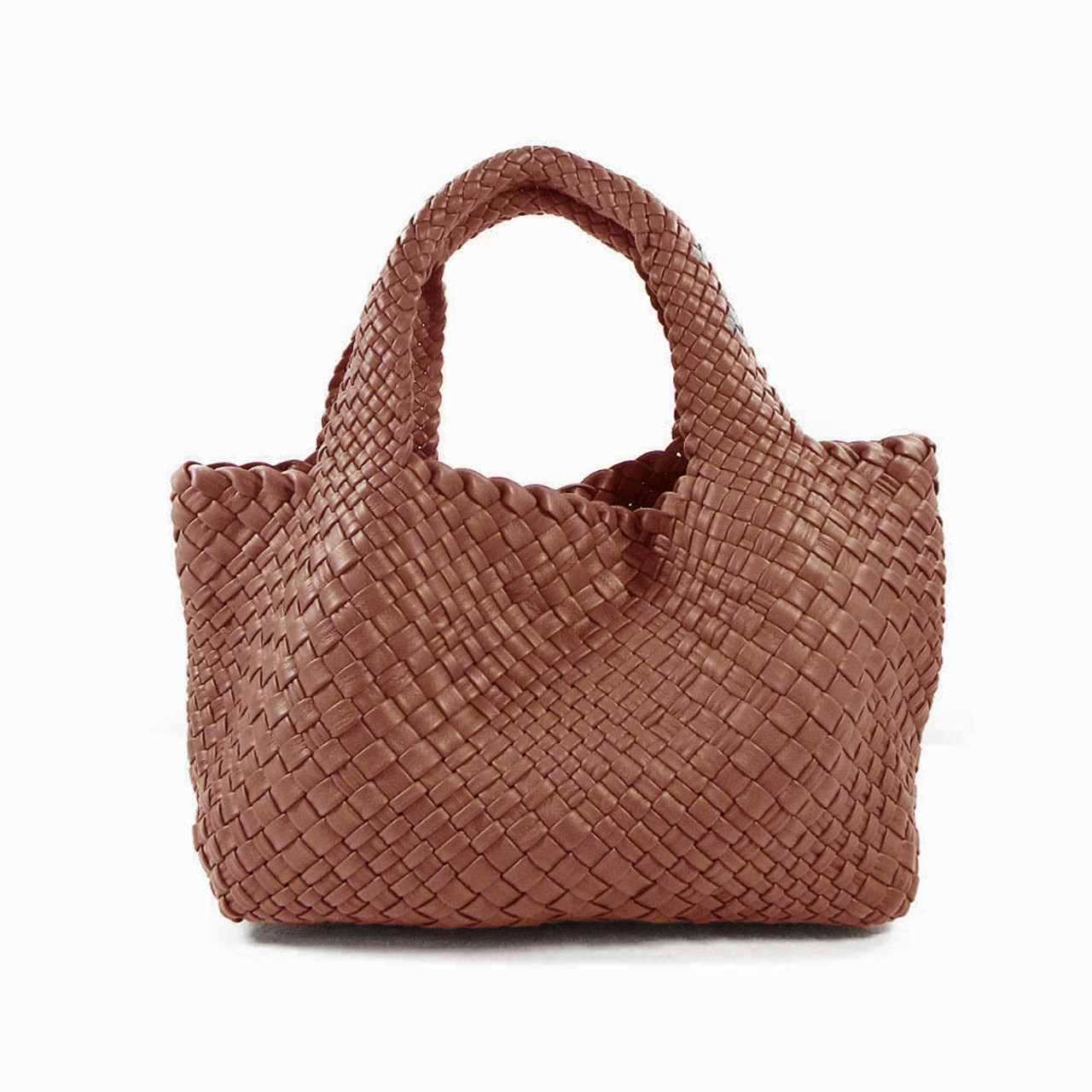Ghibli Woven Leather Medium Grab Bag
