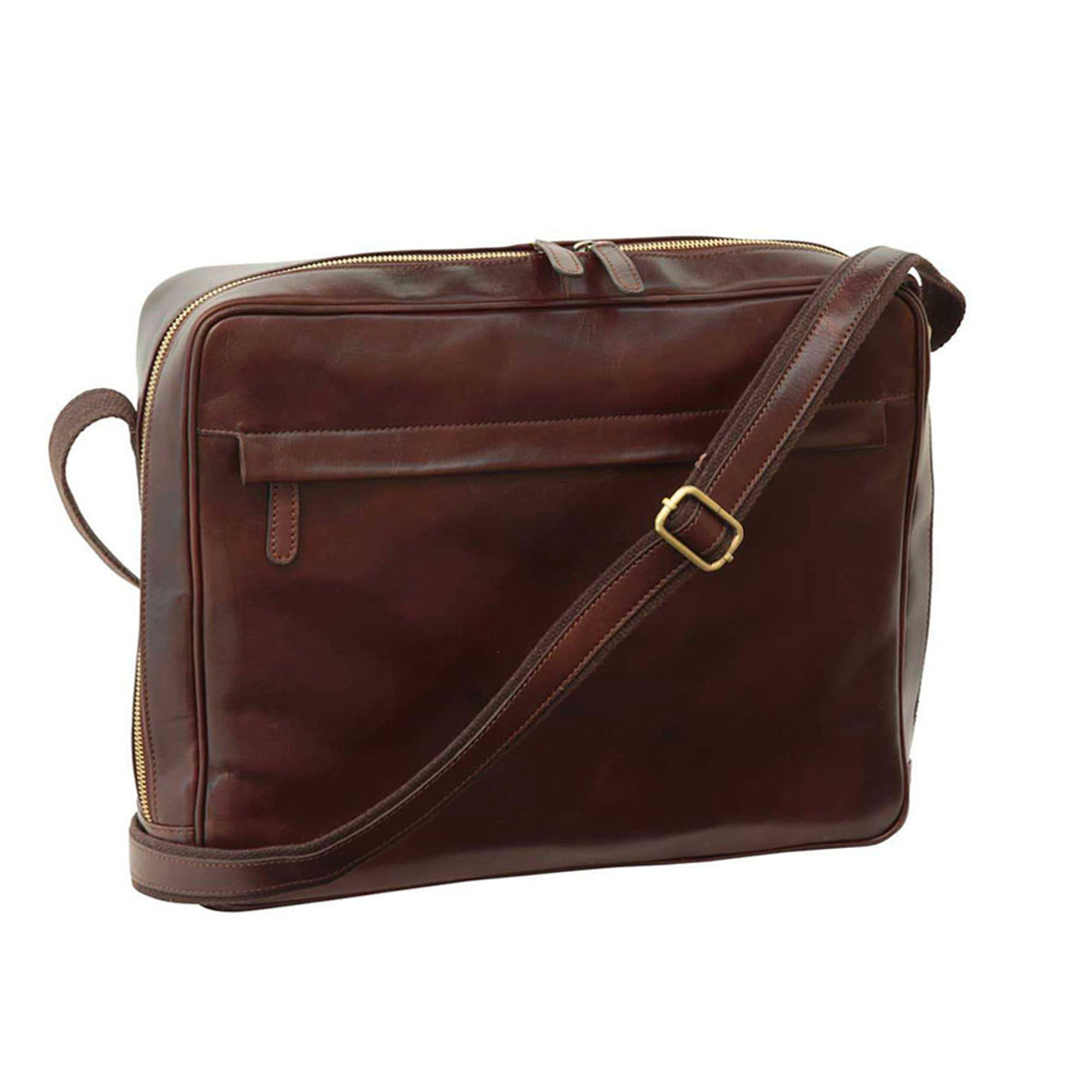 old angler messenger bag