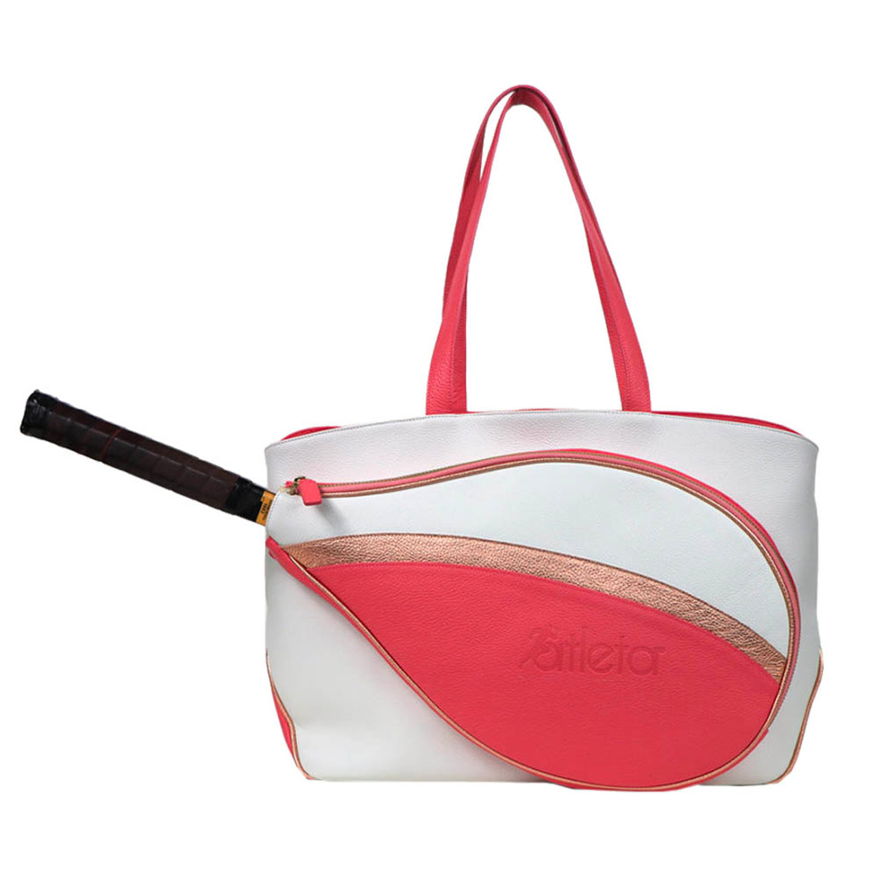 Source Custom Women Leather Head Ladies Designer Sling Tennis Racket Tote  Bag on m.