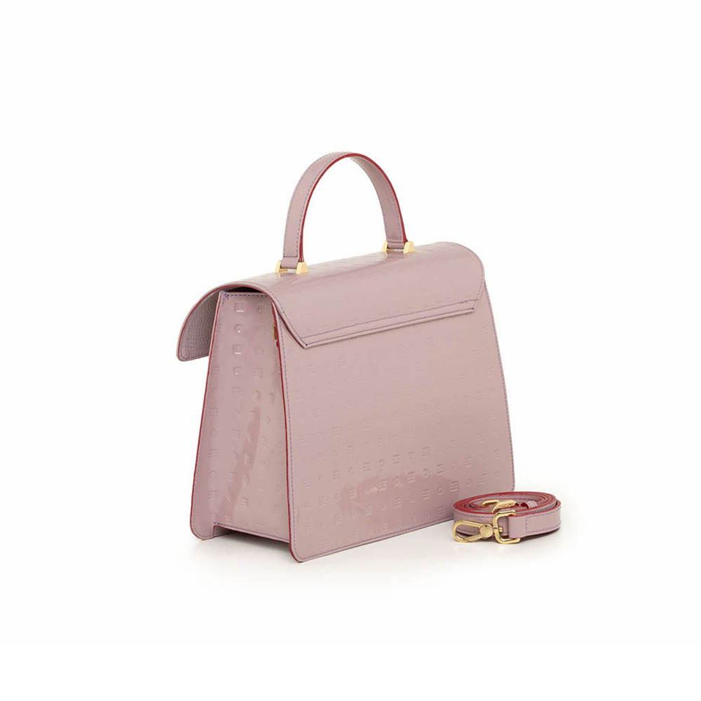 Arcadia Marilena Patent Leather Grab Handbag