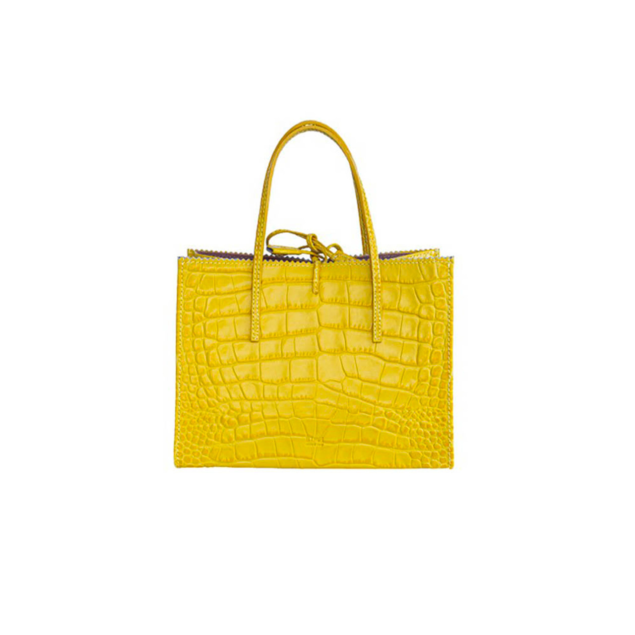 Everyday Italian Croc Embossed Tote