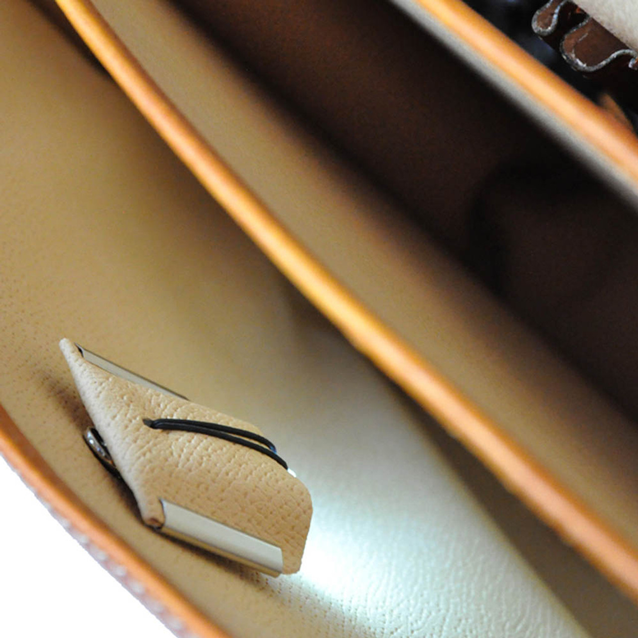 Pratesi Vallombrosa Aged Leather Briefcase