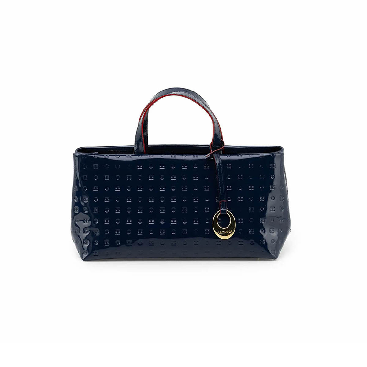 Arcadia Natalia East West Patent Leather Handbag