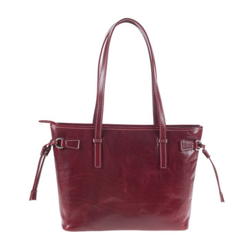 Giudi Vintage Italian Leather Tote Shopper Bag