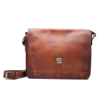 Pratesi Izzy Leather Cross Body Messenger Bag