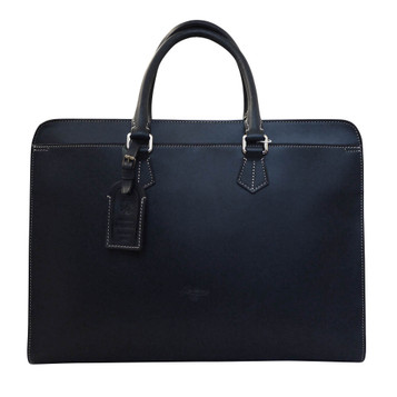 Boldrini Italian Designer Leather Laptop Briefcase