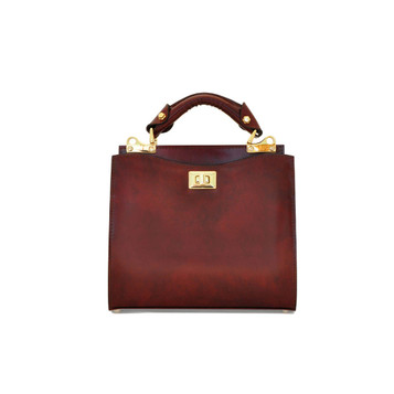 Pratesi Anna Marie Luisa de' Medici Italian Leather Grab Bag