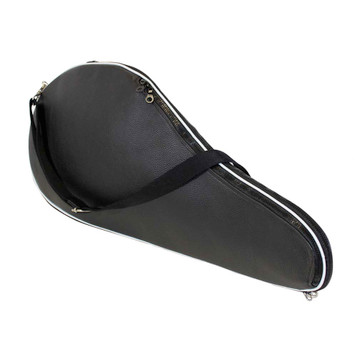 Terrida Italian Leather Tennis Racket Bag Single - Black