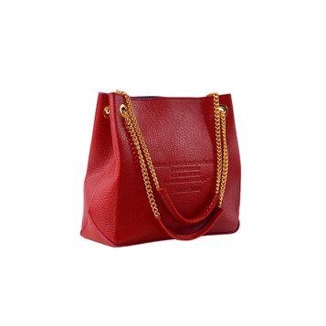 Terrida Quotes Italian Leather Small Shoulder Chain Bag