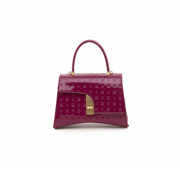 Arcadia Pink Ostrich Tote Bag