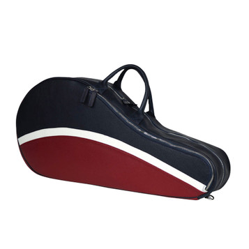 Terrida Italian Leather Tennis Tri  2 Racket Bag