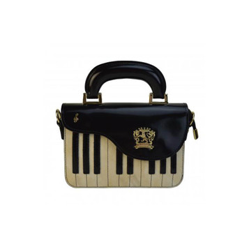 Pratesi Piano Aged Leather Cross Body Grab Handbag
