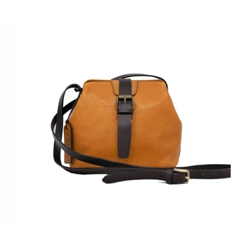 Chiarugi Classic Italian Leather Shoulder Bag 