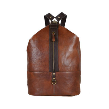 Chiarugi Italian Leather Inari Laptop Backpack
