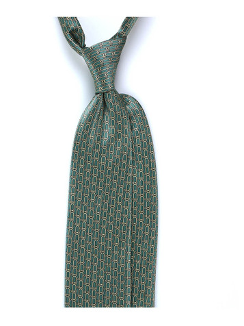 Don Mimi Akita Italian Handmade 3 Fold Silk Tie